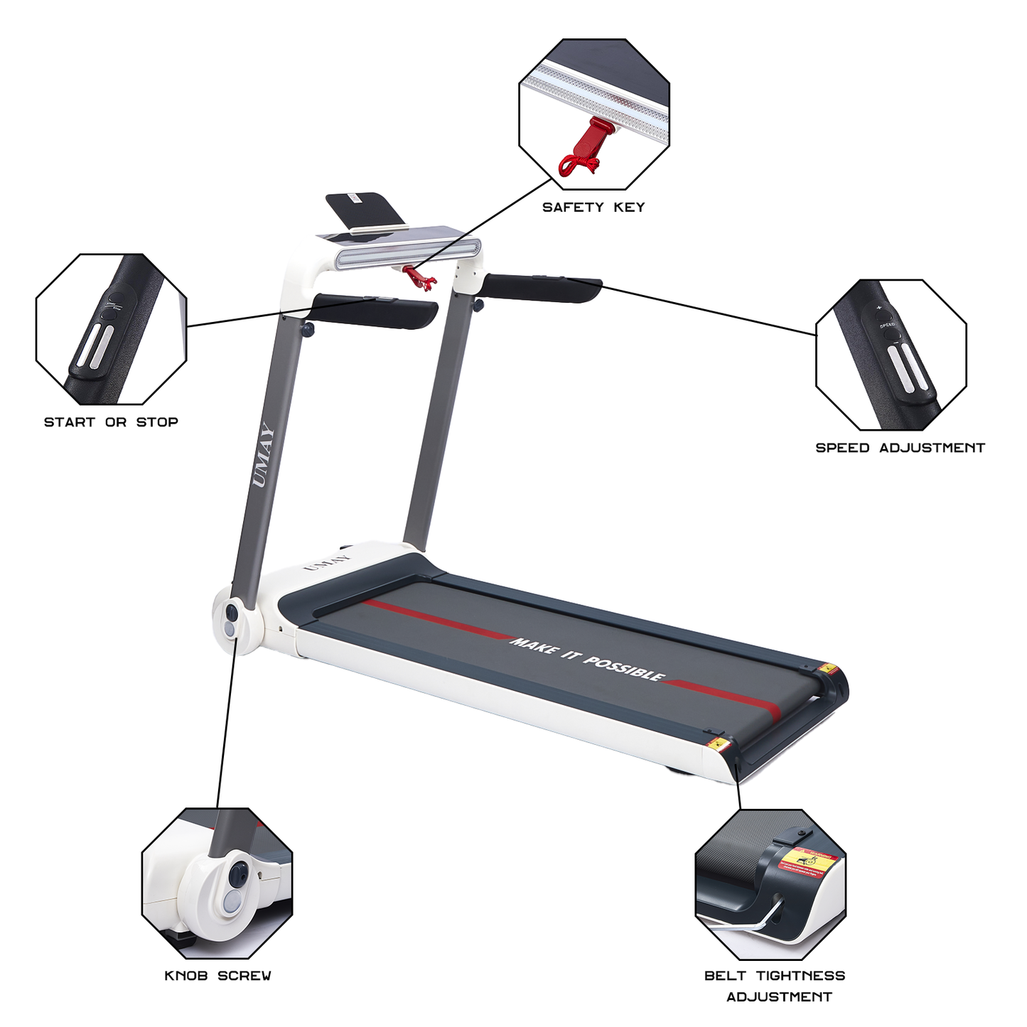 U3 FOLDING TREADMILL
