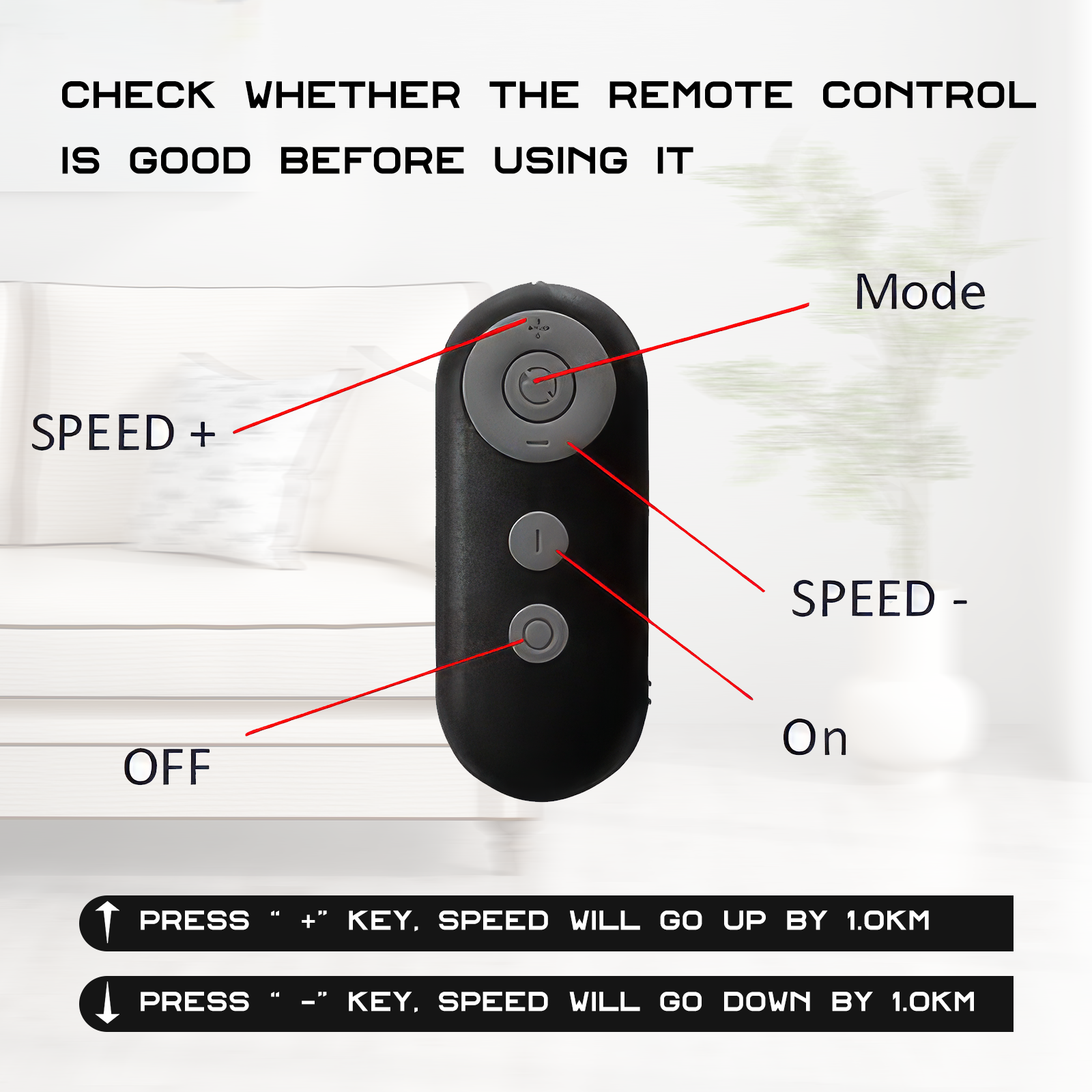 UMAY TREADMILL REMOTE CONTROL umay_us