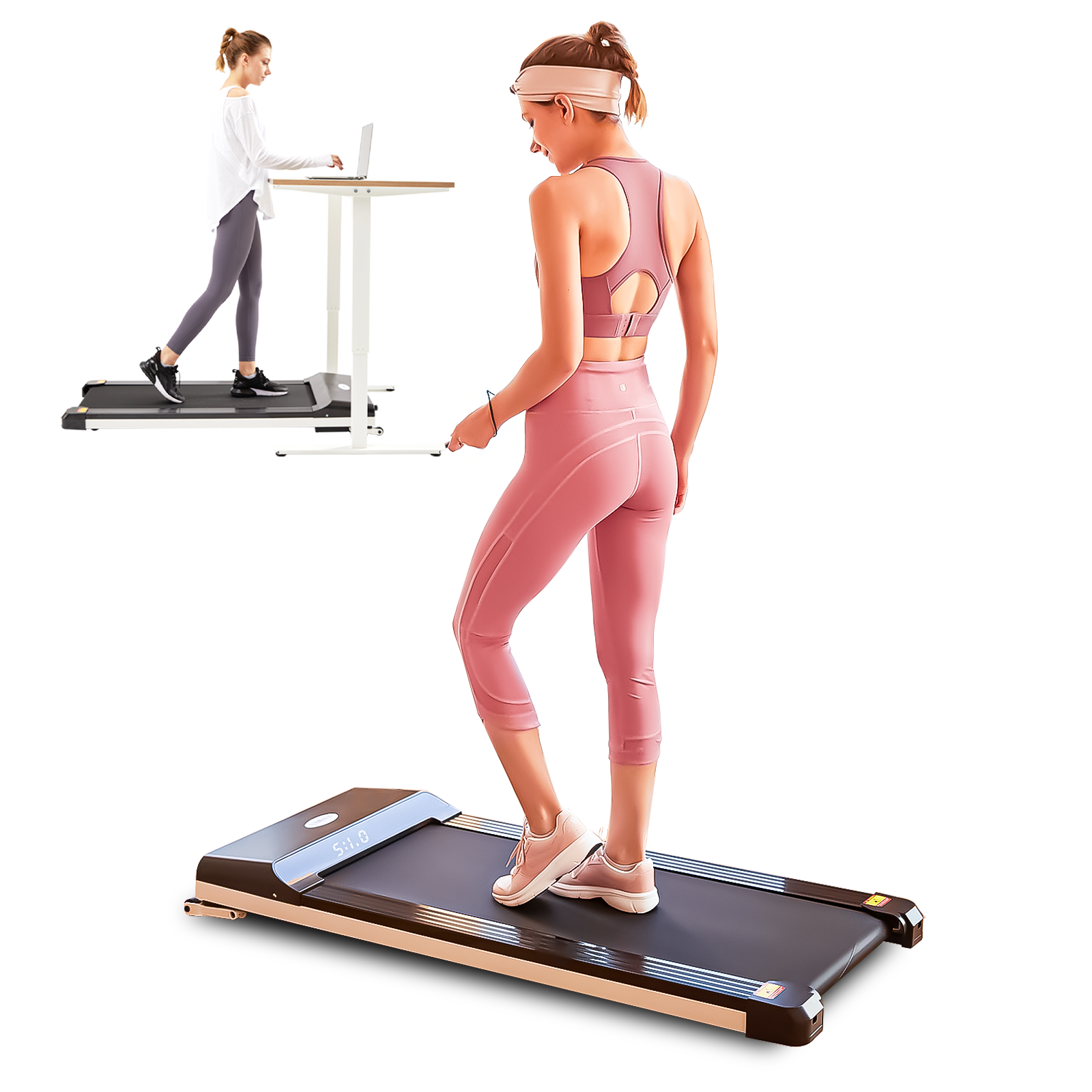 UMAY Walking Pad Treadmill Under Desk Treadmill for Home Office – umay_us